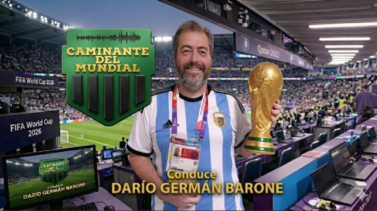 foto DARIO GERMAN BARONE CAMINANTE DEL MUNDIAL