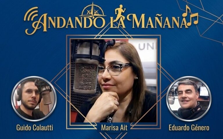 FOTO ANDANDO LA MANANA MARISA AIT y equipo